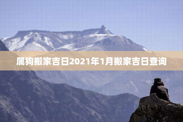 属狗搬家吉日2021年1月搬家吉日查询
