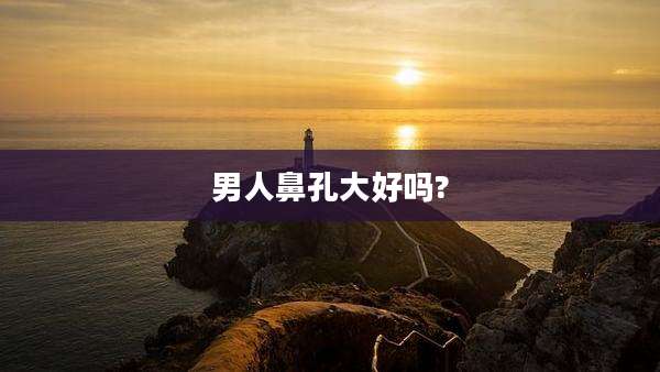 男人鼻孔大好吗?