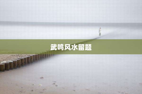 武鸣风水留题