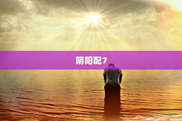 阴阳配7