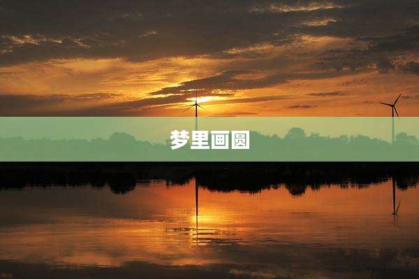 梦里画圆