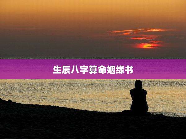 生辰八字算命姻缘书