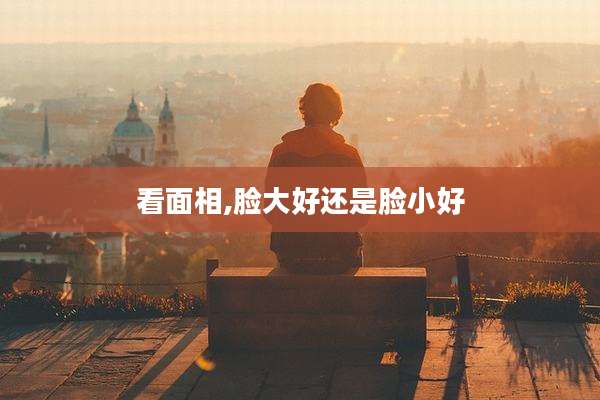 看面相,脸大好还是脸小好
