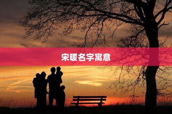 宋暖名字寓意