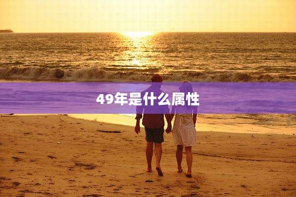 49年是什么属性