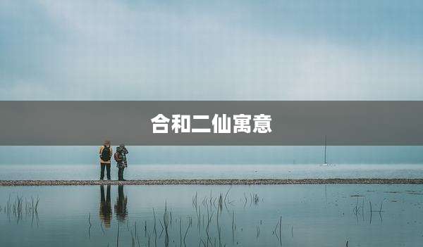 合和二仙寓意