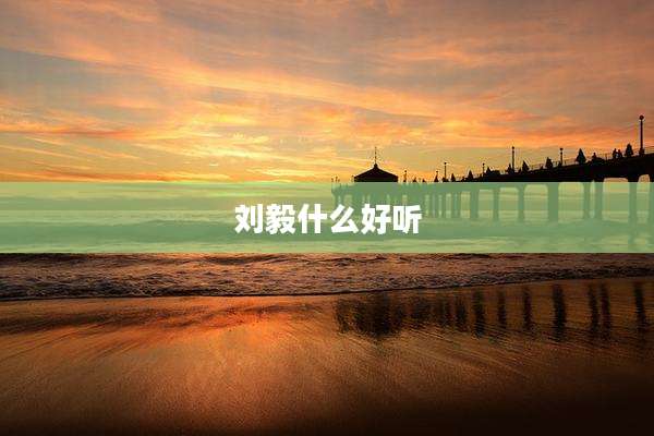 刘毅什么好听