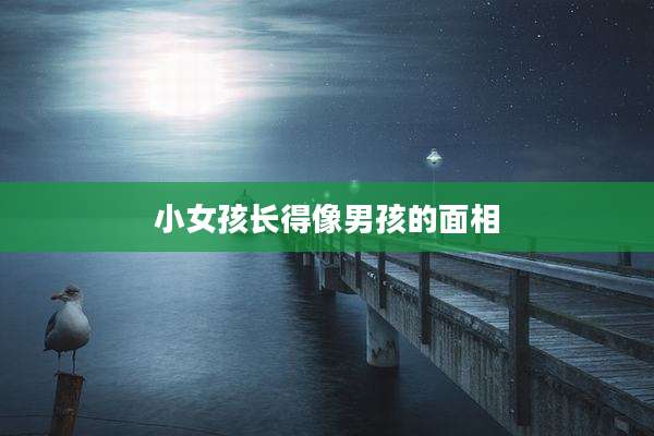 小女孩长得像男孩的面相