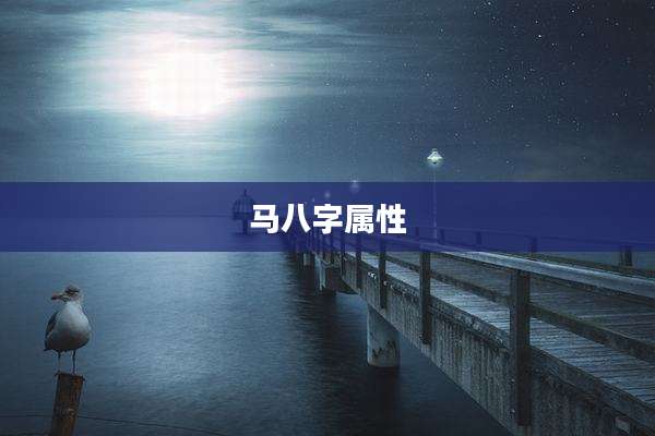 马八字属性