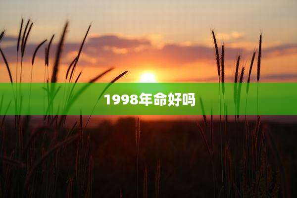 1998年命好吗
