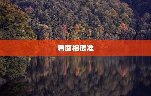 看面相很准