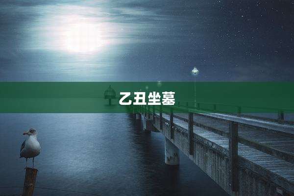乙丑坐墓