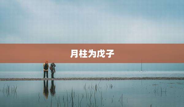 月柱为戊子
