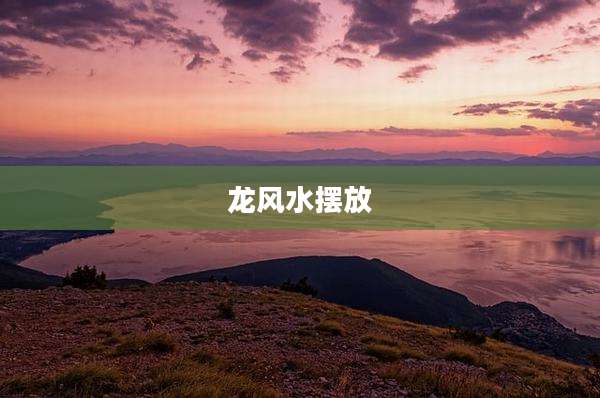 龙风水摆放
