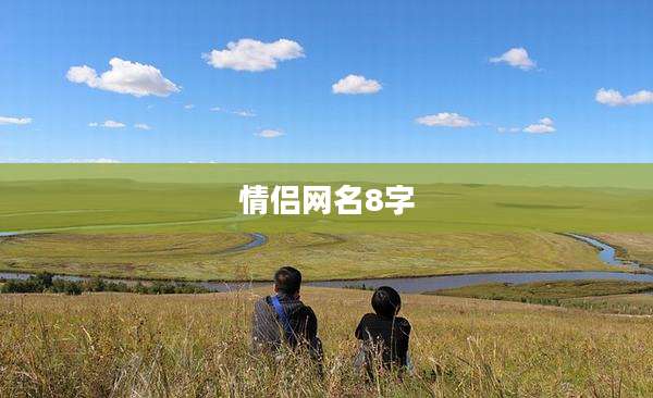 情侣网名8字