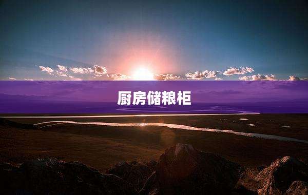厨房储粮柜