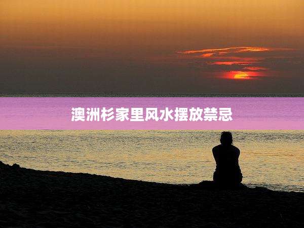 澳洲杉家里风水摆放禁忌