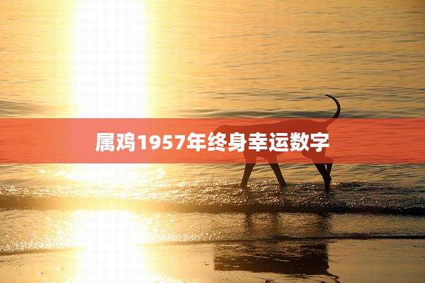 属鸡1957年终身幸运数字