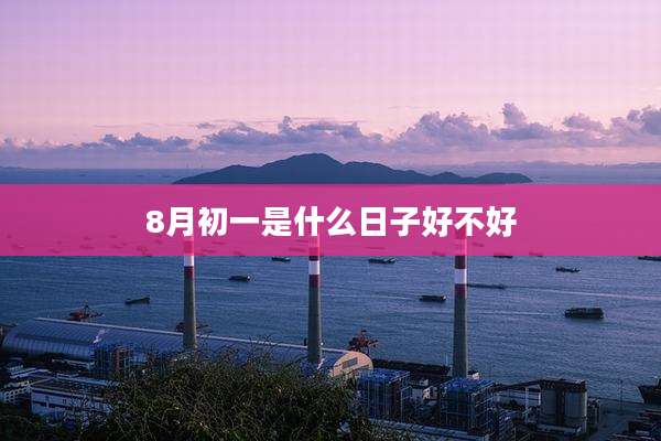 8月初一是什么日子好不好