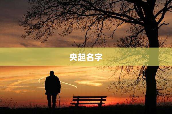 央起名字