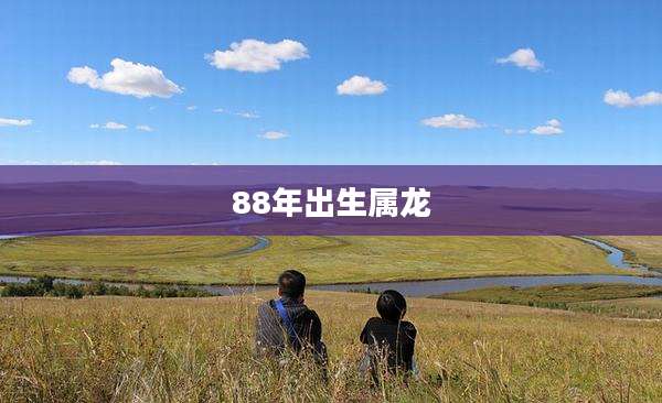 88年出生属龙