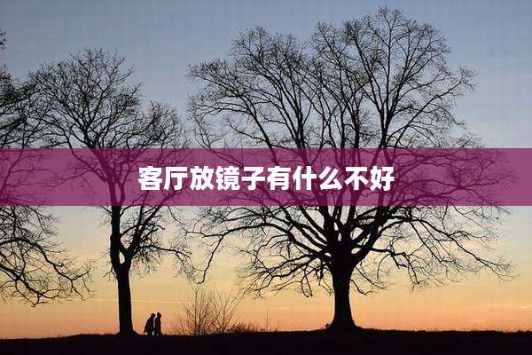 客厅放镜子有什么不好