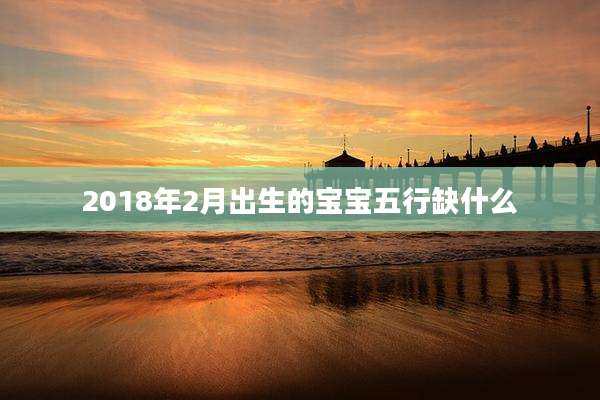 2018年2月出生的宝宝五行缺什么