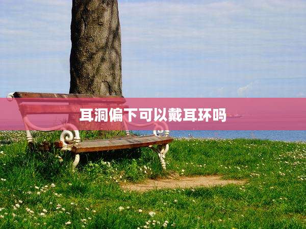 耳洞偏下可以戴耳环吗