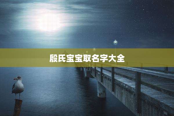 殷氏宝宝取名字大全