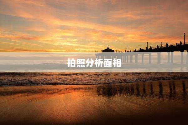 拍照分析面相