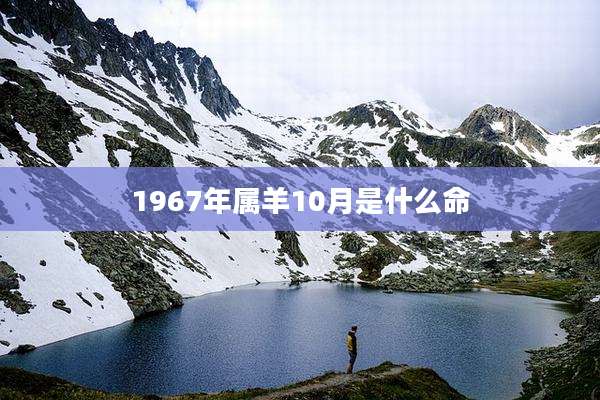1967年属羊10月是什么命