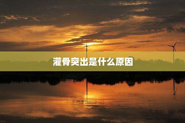 灌骨突出是什么原因
