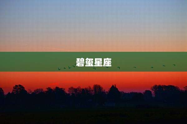碧玺星座