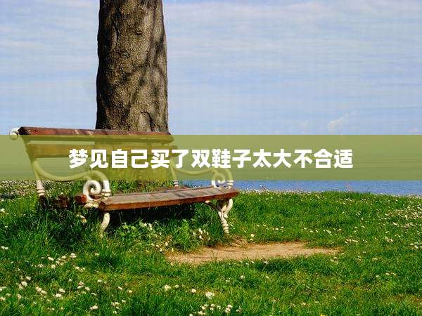 梦见自己买了双鞋子太大不合适
