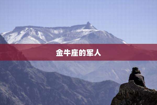 金牛座的军人