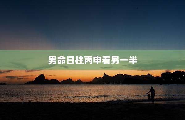 男命日柱丙申看另一半