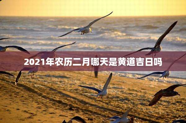 2021年农历二月哪天是黄道吉日吗