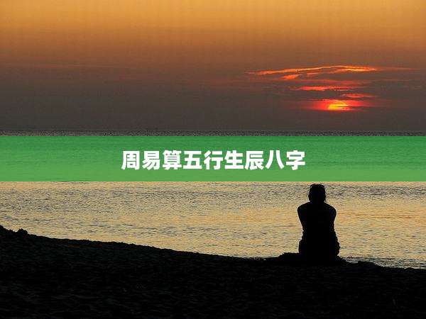 周易算五行生辰八字
