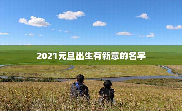 2021元旦出生有新意的名字