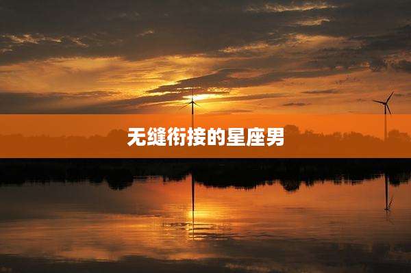 无缝衔接的星座男