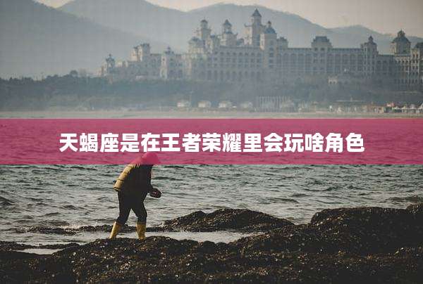 天蝎座是在王者荣耀里会玩啥角色