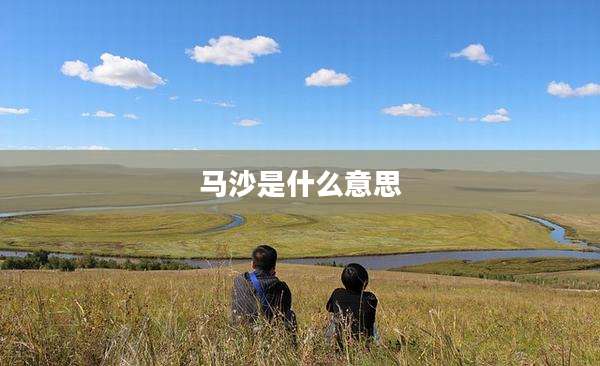 马沙是什么意思
