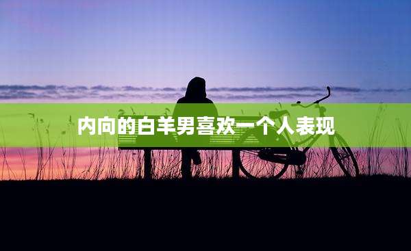 内向的白羊男喜欢一个人表现