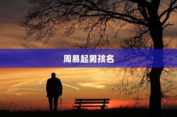 周易起男孩名