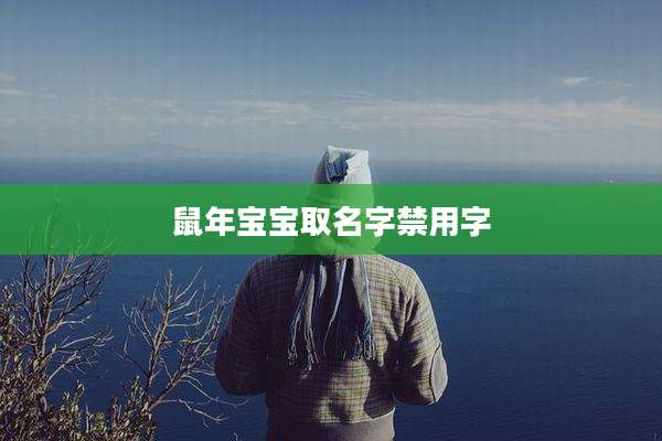鼠年宝宝取名字禁用字