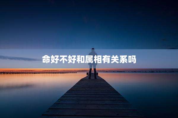 命好不好和属相有关系吗