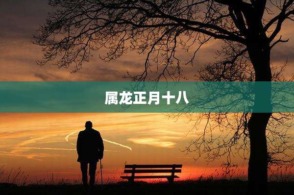 属龙正月十八