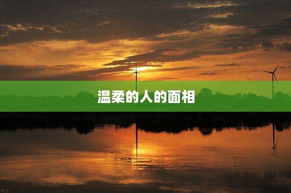 温柔的人的面相