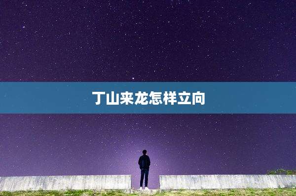 丁山来龙怎样立向