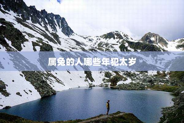 属兔的人哪些年犯太岁